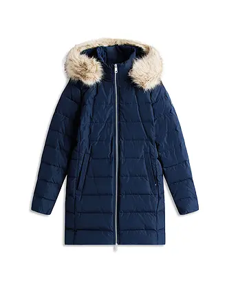 TOMMY HILFIGER | Abrigo acolchado | dunkelblau